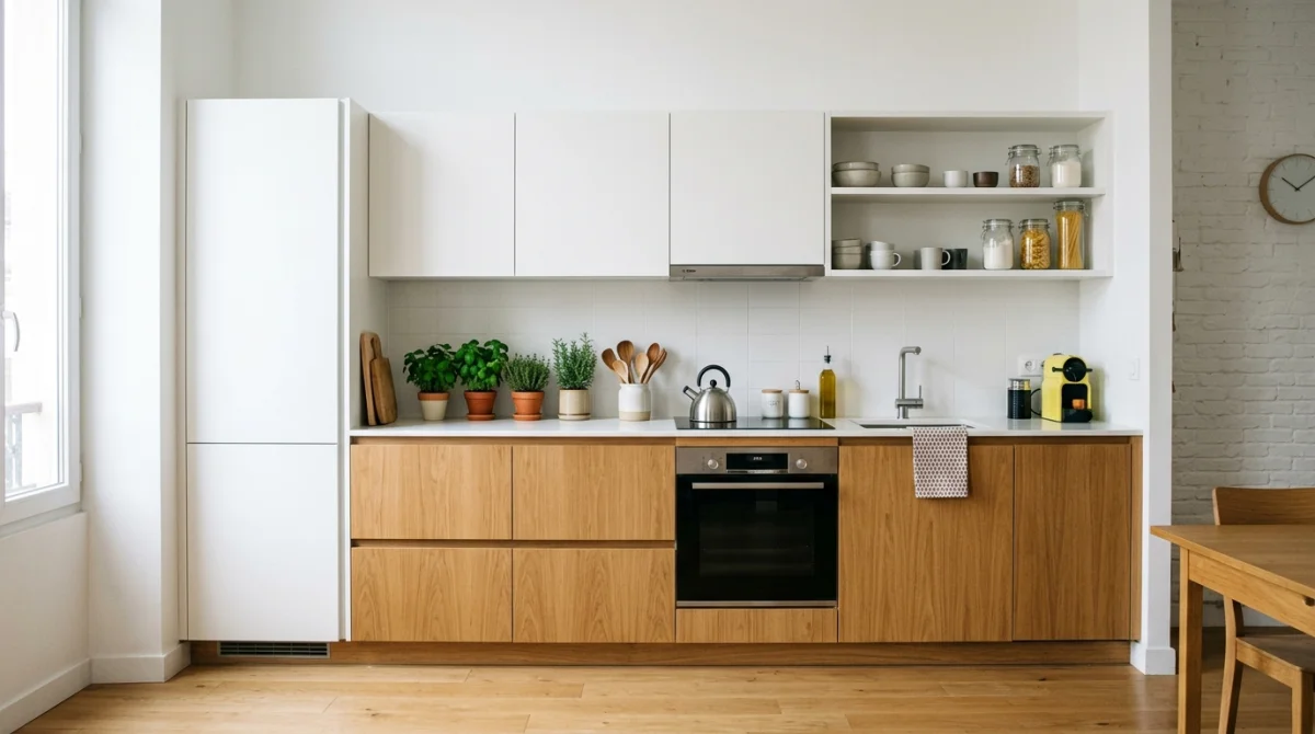 comment aménager une cuisine en longueur